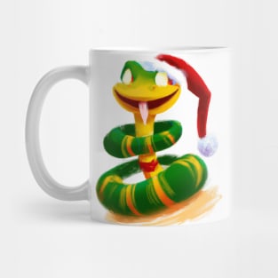 Cute Snake Drawing Mug